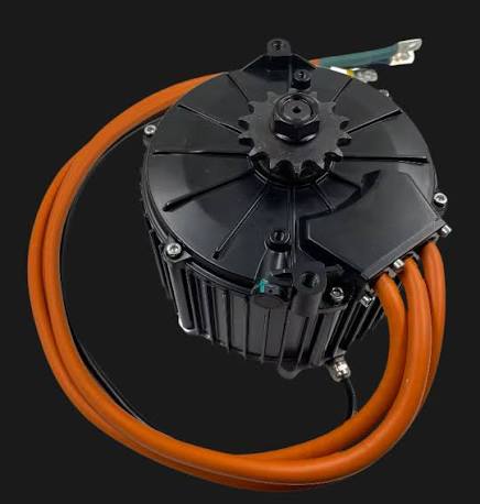 QS165 Electric Motor 72V 10kW 50H